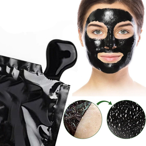 Mascarilla Facial Black Mask Elimina Las Impurezas Rostro