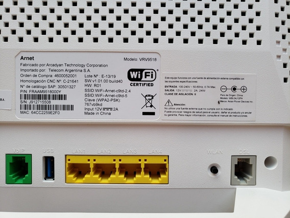 claves para wifi arnet claves para wifi arnet