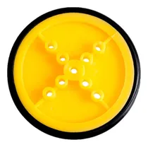 Comprar Rueda De Goma 410 Fina Para Tt Motor Arduino Robot Polea