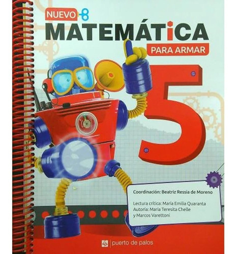 Nuevo Matematica Para Armar 5 - B. Ressia - Puerto De Palos