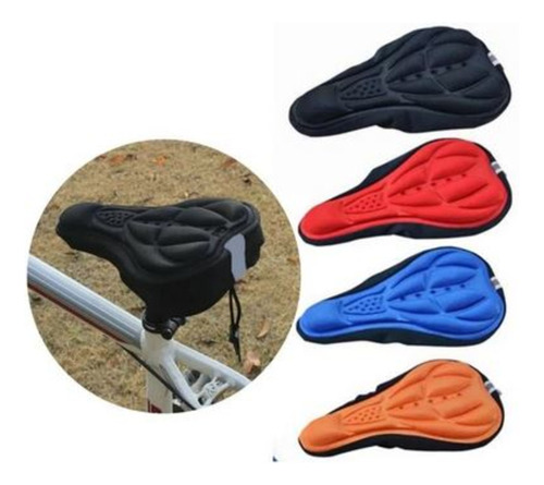 Pack 2 Funda Forro Cubre Asiento Bicicletas  Colores