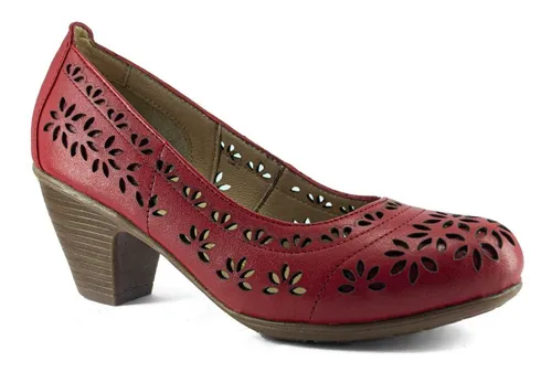 Zapatillas rojas mujer mercadolibre hotsell