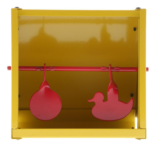 Pellet Catcher Amarillo Y Rojo 13.7x14.5x12cm