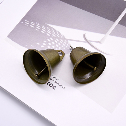 Cascabeles De Bronce De 38 Mm Hechos A Mano, Estilo Vintage,