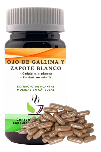 Té De Hierbas Ojo De Gallina Y Zapote Blanco 65 C4psulas Ch