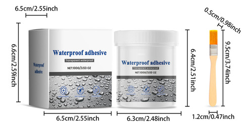 Adhesivo Impermeabilizante Transparente Para Baño Y Cocina S