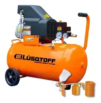 Comprar Compresor De Aire Lusqtoff 25 Litros 2.0 Hp + Kit Lc-2025bk