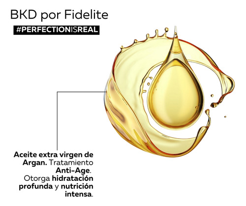 Kit 3 Mascaras Bkd Fidelite Argan + Rizos + Color Anti Frizz