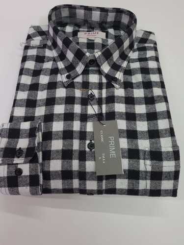 Camisa Franela Cuadrille Marca Prime