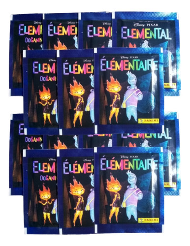 25 Sobres De Estampas Del Álbum Elemental Panini