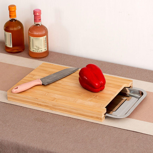 Tabla De Corte De Bambú, Tablero De Corte De Placa Única