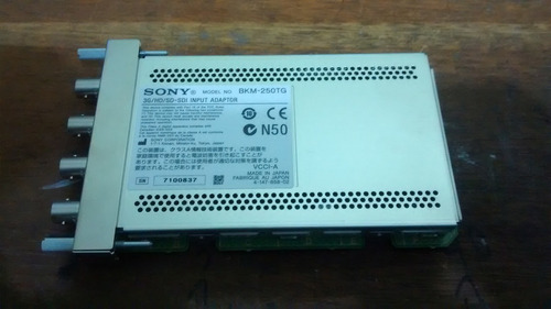 Sony Bkm-250tg 3g/hd/sd-sdi Input Adaptor (1381)