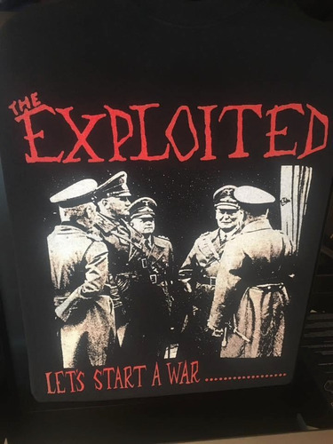 The Exploited - Lets Start A War - Controversial - Punk - Po