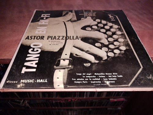 Astor Piazzolla Tango En Hi-fi   Lp Arg   1959