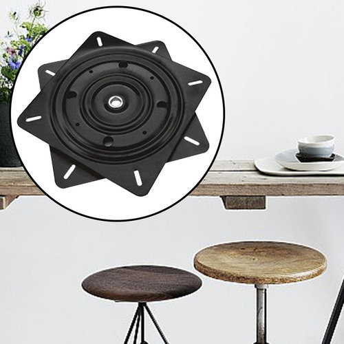 Base Giratoria For Asiento De Muebles, Placa De 10 Pulgadas