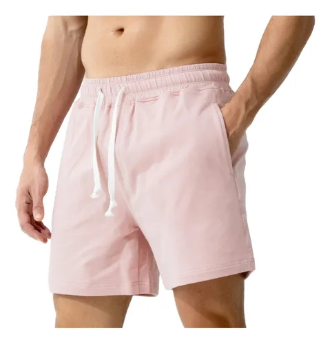Short rosa para hombre new arrivals