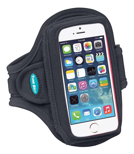 Funda Brazalete iPhone SE Y 5s 5 5c Waterproof Negro