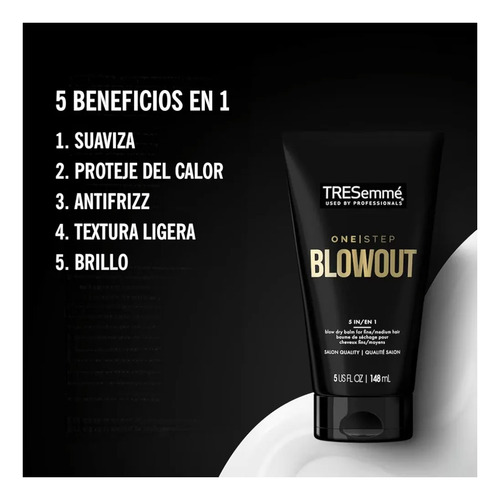 Tresemmé, One Step Blowout, Protector Y Tratamiento Capilar