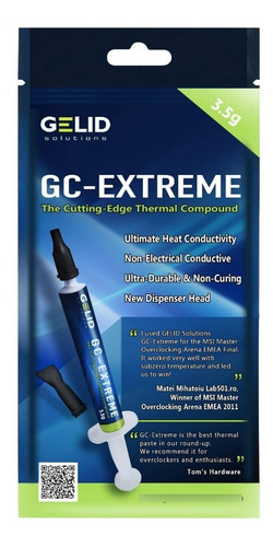 Imagen 2 de 4 de Gelid Solutions Gc-3 Pasta Termica Altisimo Rendimiento Oc