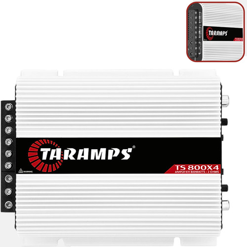 Modulo Taramps Ts 800x4 Modulo 800 Watts 4 Canais 2ohms