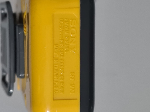Walkman Sony Sports Fm Am Srf-m70 Com Fone Dobrável (Usado)