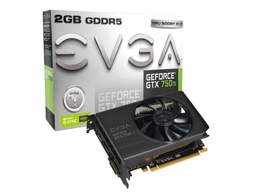 Geforce Evga Gtx Performance Nvidia Gtx 750ti 2gb Ddr5 128b