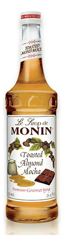 Monin - Gourmet Jarabes 750 Ml (vidrio) Toasted Almond Mocha