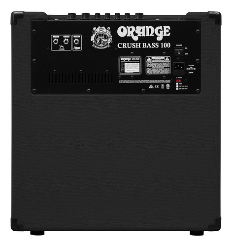 Orange Crush Bass 100 Bk Amplificador Para Bajo 100w