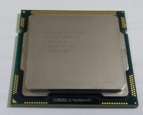 Processador Intel I3-540 Lga 1156 (Usado)