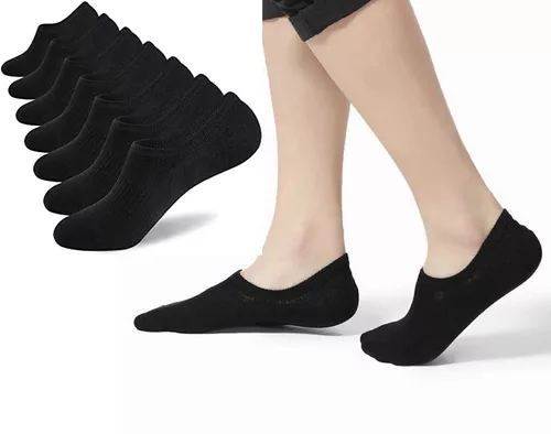 12 Pares De Calcetines Invisibles Mujer Bambú