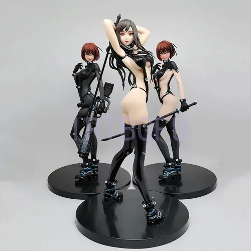 Figura De Acción GANTZ Reika & Anzu – PVC De 25 Cm, Modelo Coleccionable De Anime, Regalo Ideal Para Fans (Color Transparente)