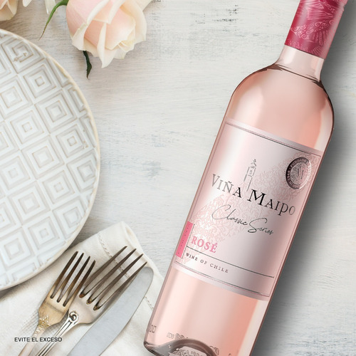 Vino Rosado Viña Maipo Classic Series Rosé 750 Ml