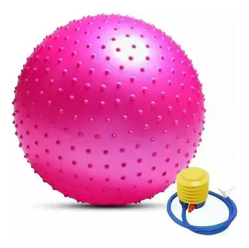 Balón Pilates Erizo 65 Cm Con Bombin