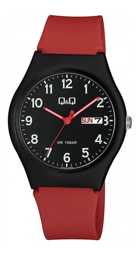 Reloj Para Mujer Q&q Sport A212j009y Rojo