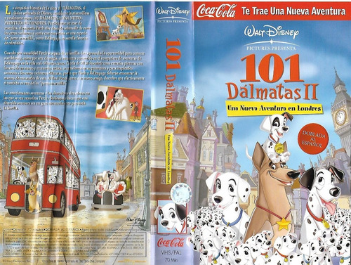 101 Dalmatas Ii Vhs Walt Disney Español Latino