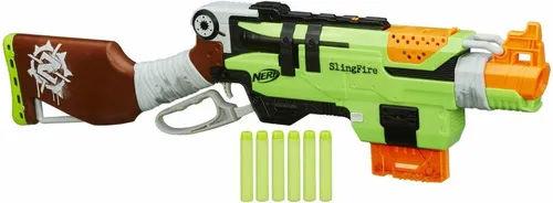 Nerf Zombie Strike Slingfire Blaster Hasbro Original
