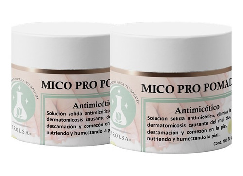 2 Mico Pro Pomada (30 Ml) Tratamiento Para Dermatomicosis 