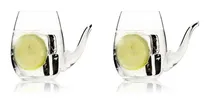 Comprar Vaso Copa Pipa Cristalería San Carlos X600cc -schweppes- X2