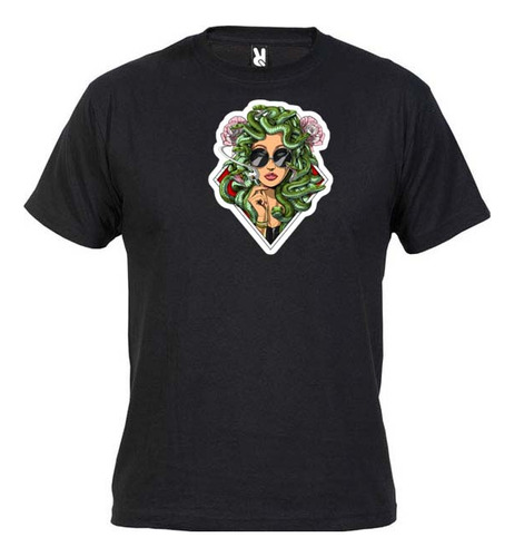 Remera Algodón Unisex Medusa  Art#3