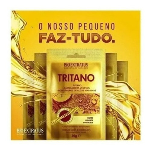 Tritano Sachê De Choque 30g Megahidratação - Bio Extratus