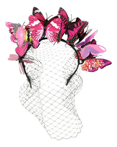 Xiaery Antena De Diadema Con Forma De Mariposa For Fiestas