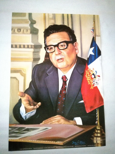 Póster Salvador Allende 1 