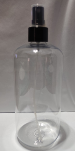 Botella Plástico Pet Transparente Spray De 500 Ml / Pack X 7