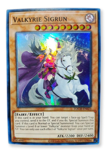 Yugi-oh! Valkyrie Sigrun Toch-en023 Super