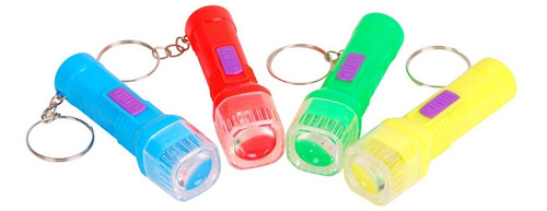 Imagen 1 de 3 de Linternita Llavero Led 5,8 Cm Ideal Sorpresitas Cumpleaños