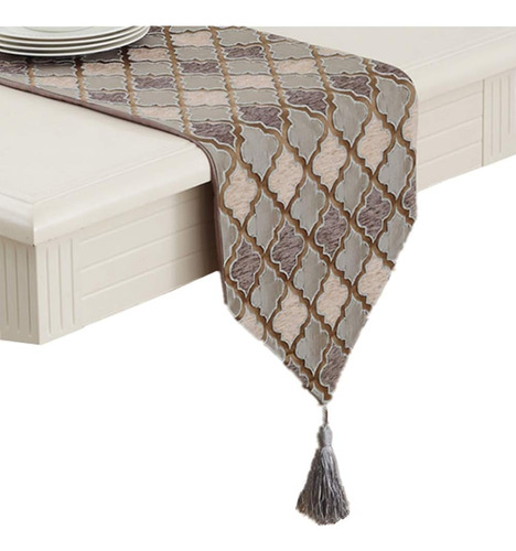 Ozxchixu Tm Moderno Otoño Jacquard Tejido Caminos De Mesa Ge