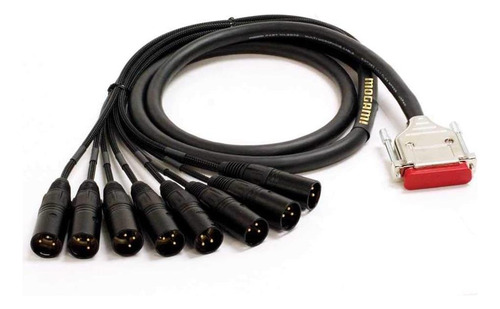 Mogami Gold Db25-xlrm Cable De Interfaz Analógica De 8 2 2
