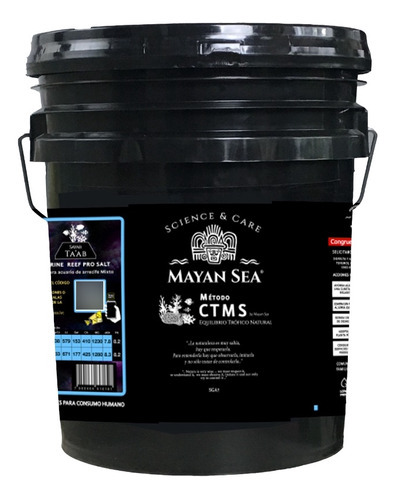 Aquário marinho de sal marinho Reef Pro 600lt - 22kg