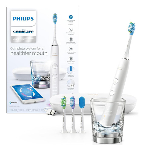 Cepillo De Dientes Eléctrico Philips Sonicare Diamond, 9500,