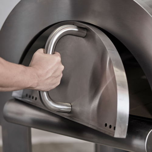 Horno A Leña Acero Inoxidable Pizzas Pan Carnes Bbq Grill